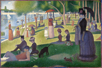 Georges Seurat, A Sunday on La Grande Jatte — 1884, 1884/86
