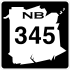 Route 345 shield