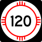 New Mexico route marker